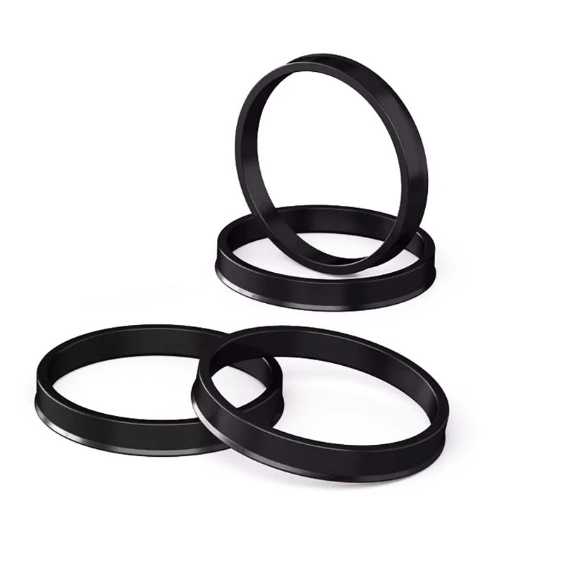 Svart plast navcenterring